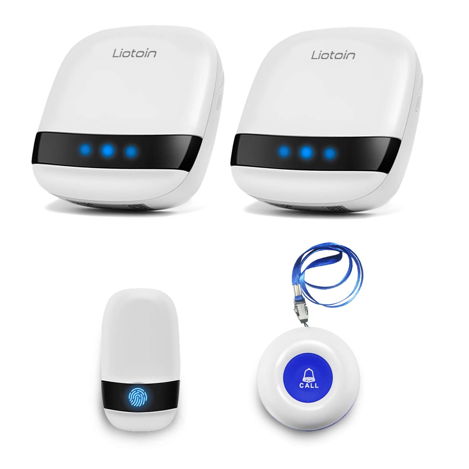 Amazon.co.jp: LIOTOIN 呼び出しベル ワイヤレス 介護 ナースコール